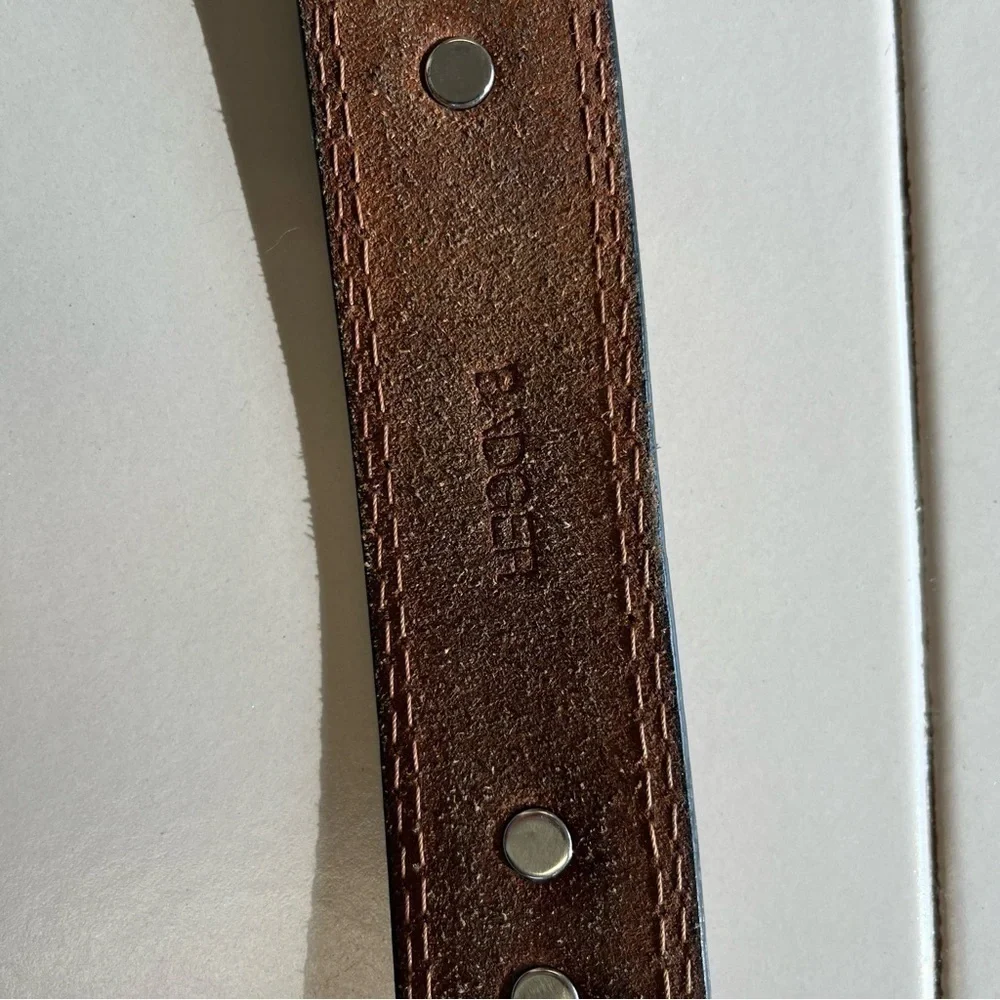 Badger Cowhide Belt